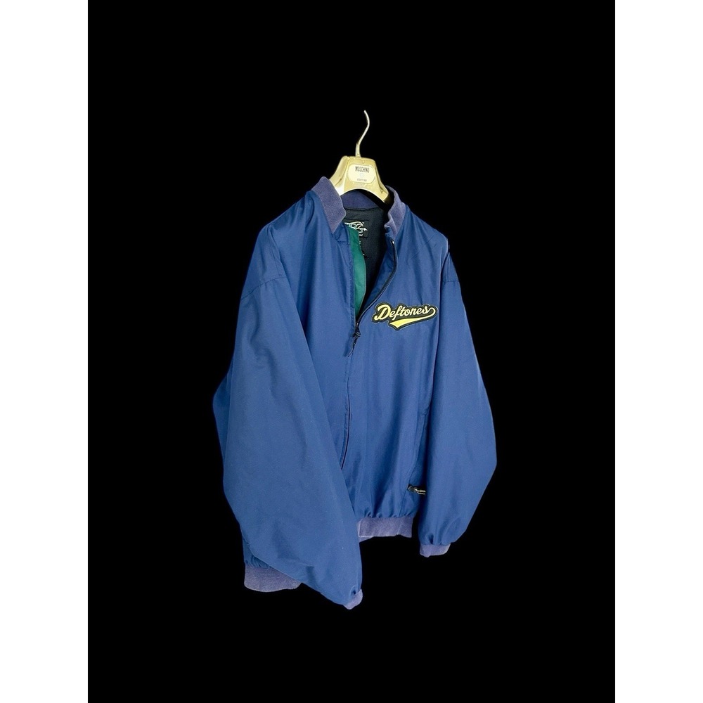 Deftones Golf Jacket Sz Large Patchwork Perfect F… - image 3